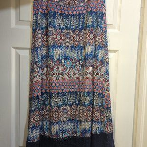 Dressbarn maxi skirt size Large Petite